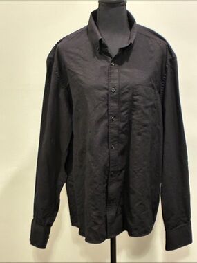 Wool & Prince Men's Long-Sleeve Button-Down Dress Shirt